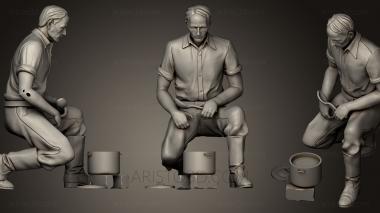 Figurines of people (STKH_0157) 3D model for CNC machine